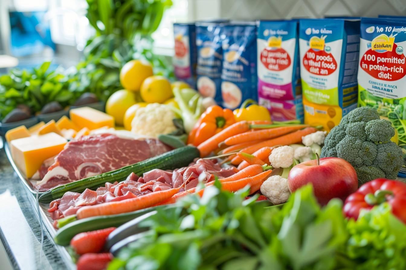 le régime Dukan protéines-gourmandes: 100 aliments autorisés