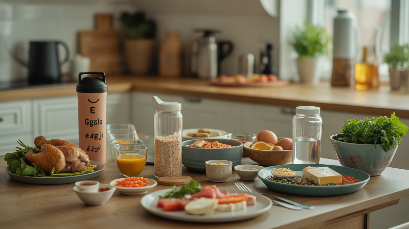 bras massifs nutrition protéines aliments