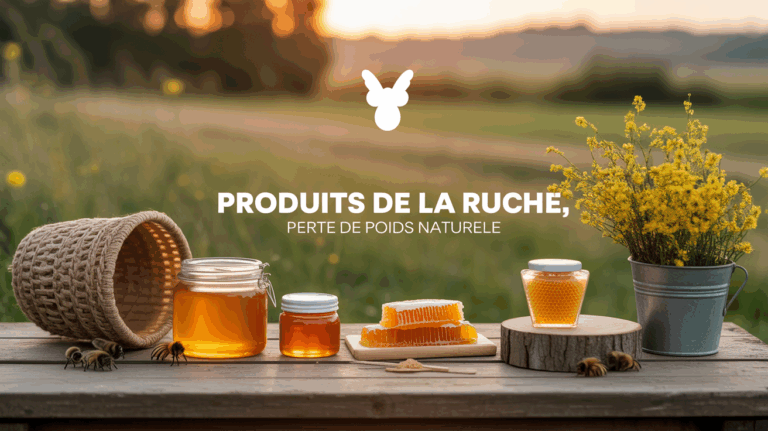 Produits de la ruche, perte de poids naturelle, ruche, miel, pollen, gelée royale, propolis