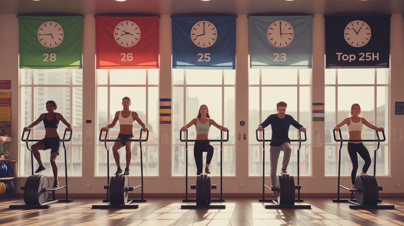 Comparatif horaires, équipements et ambiance salles de sport