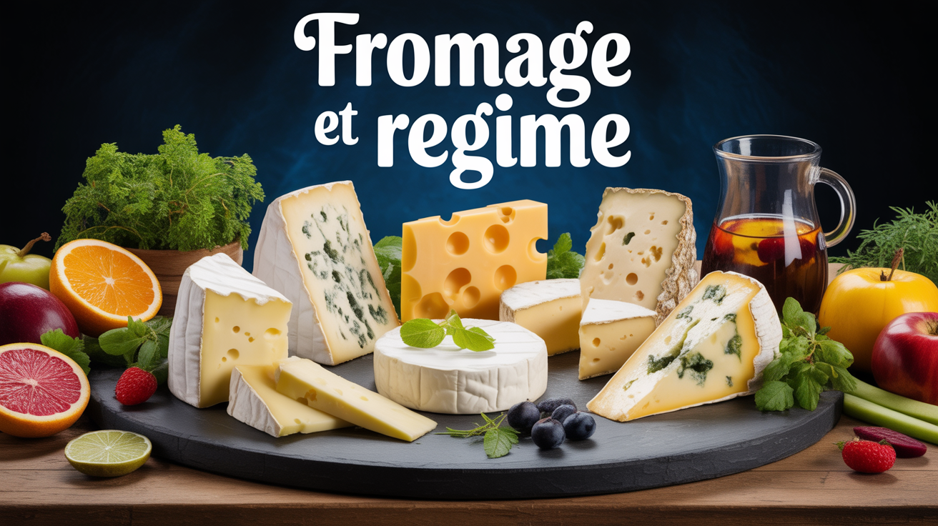 plateau fromage frais allégés portions fruits crudites regime