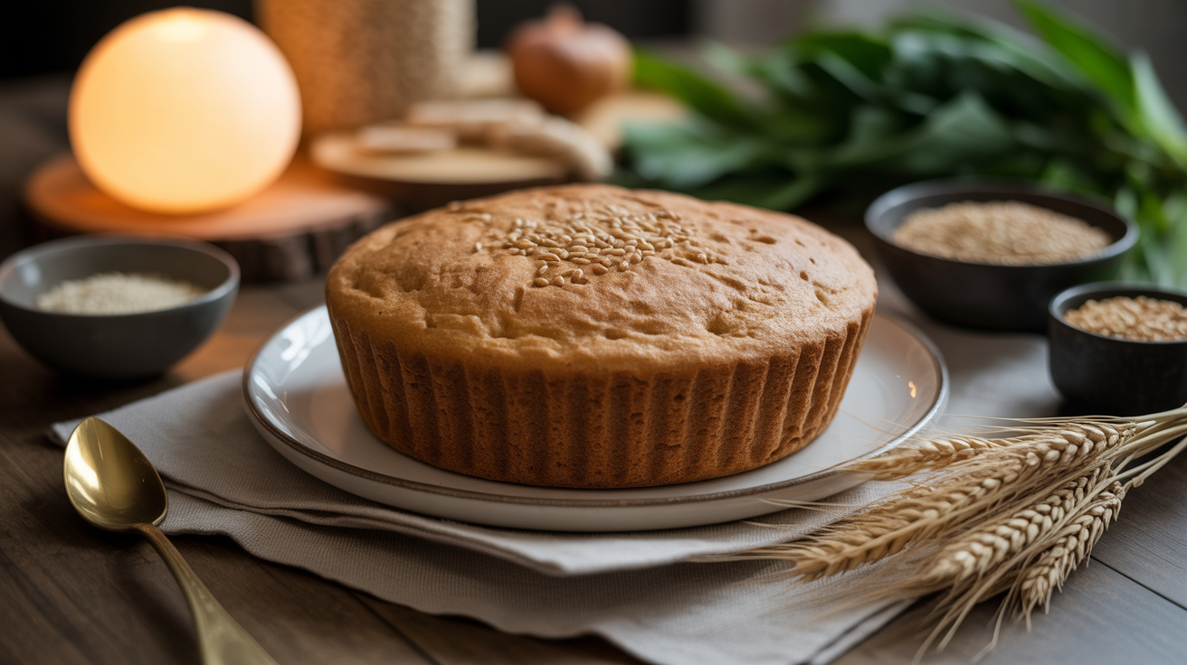 bowlcake graines le soir sur table ambiance relaxante