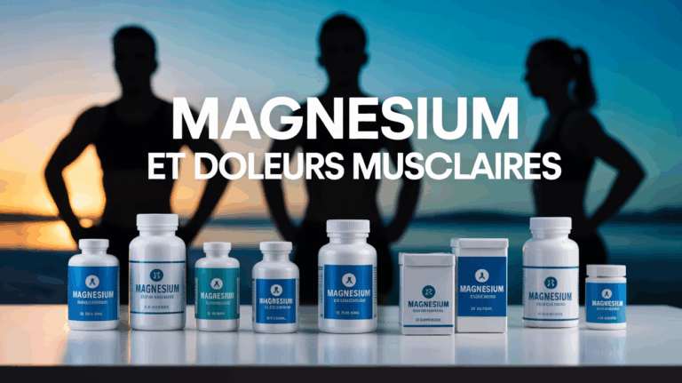 flacons magnesium douleurs musculaires sportifs