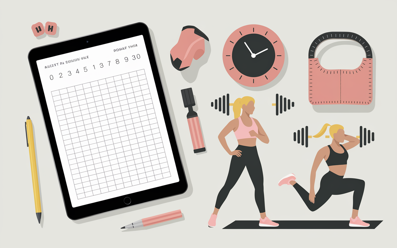 Tableau PDF checklist gainage abdos 30 jours