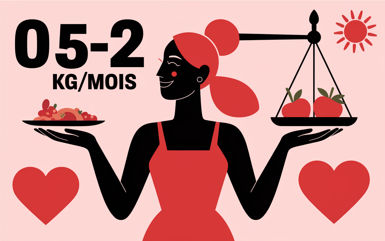 Perdre du poids sans regime assiette equilibree