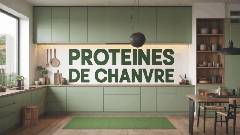 scene cuisine proteines de chanvre atmosphère rassurante