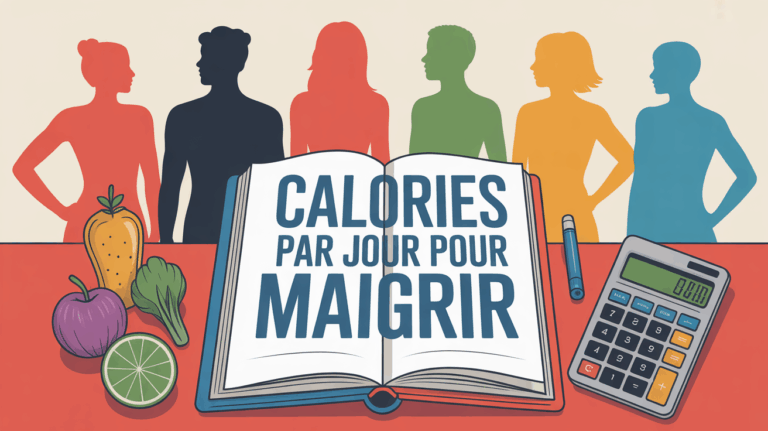 table carnet calculatrice calories maigrir