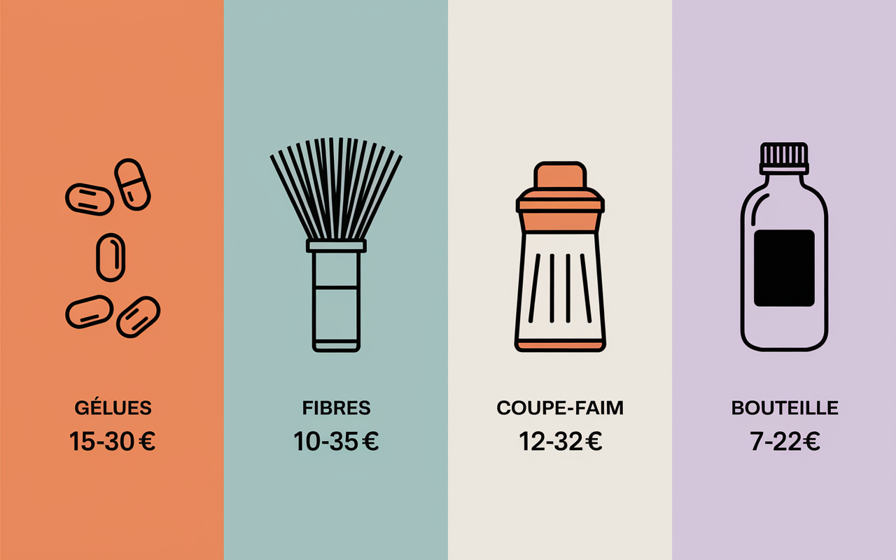 comparatif produits minceur bruleur capteur coupe-faim draineur complements alimentaires pour maigrir