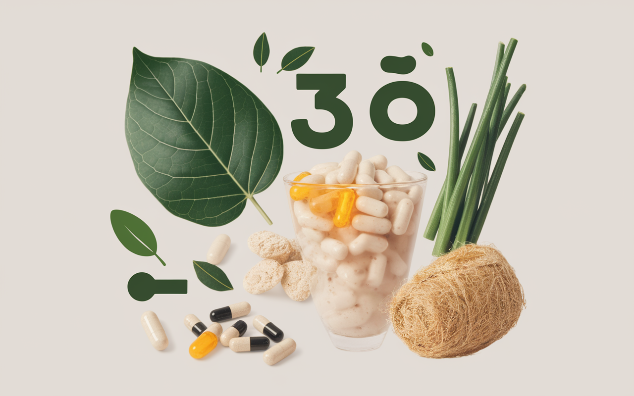 tableau gélules the vert glucomannane probiotiques complements alimentaires pour maigrir