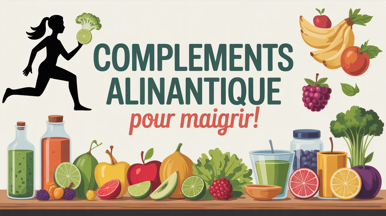 plan de travail sain avec complements alimentaires pour maigrir