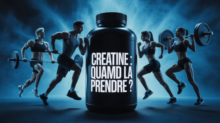 Créatine : quand la prendre visuel force et endurance sportifs