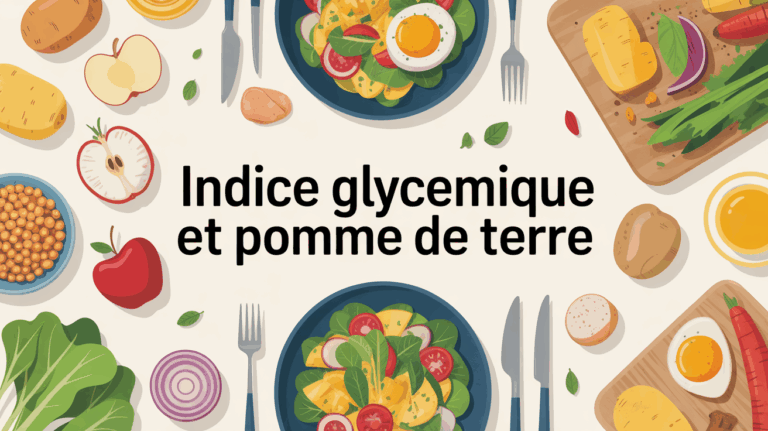 Table pomme de terre IG faible et astuces alimentation