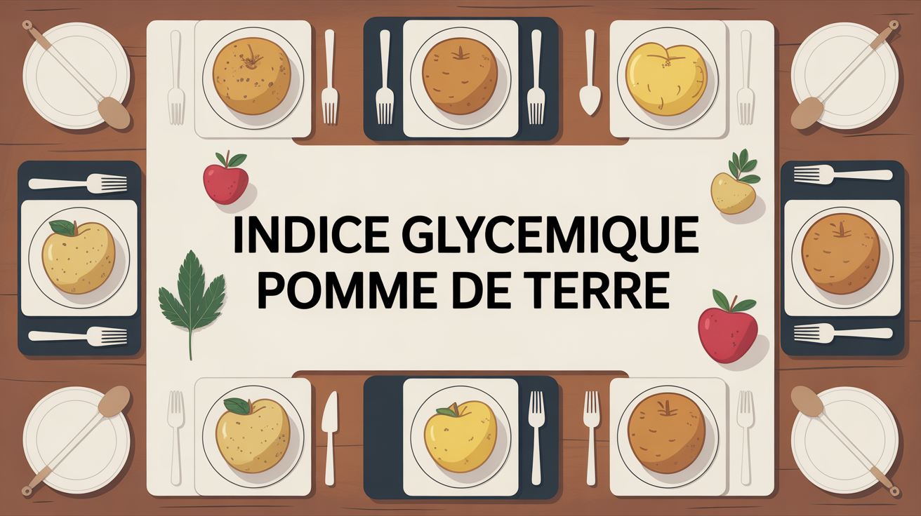 Table familiale pommes de terre cuisson et graphique IG