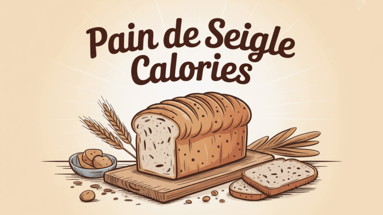 Pain de seigle calories energie équilibre
