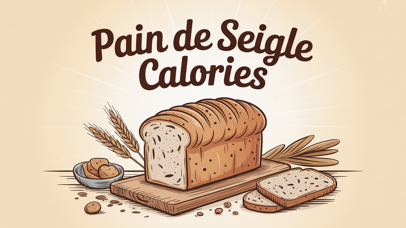 Pain de seigle calories energie équilibre