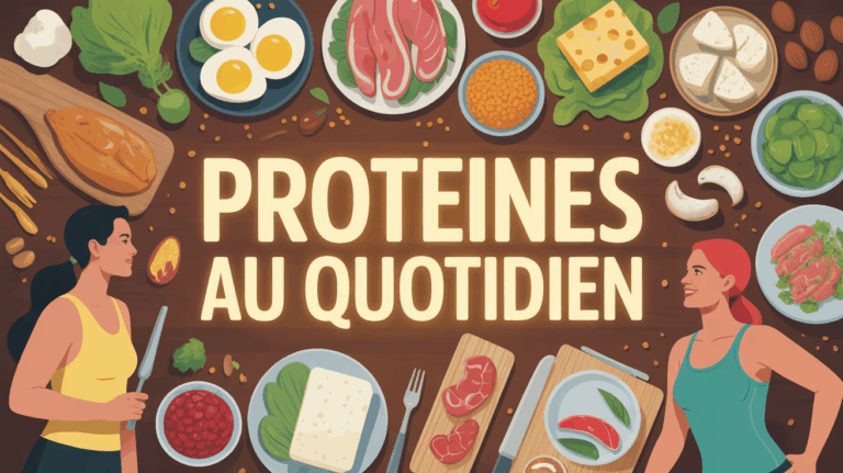 Table aliments protéines quotidiens adultes sportifs