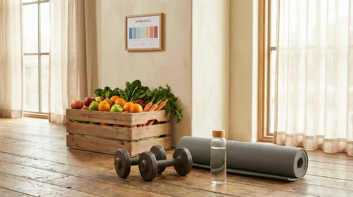 Salle de sport et aliments, gestion acido-basique pH