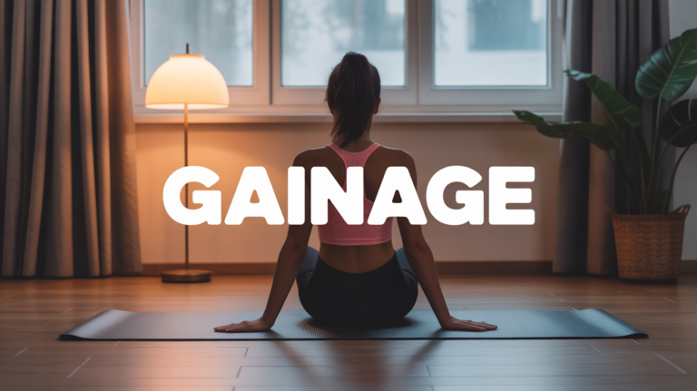 Silhouette en planche gainage 2 minutes ambiance motivation