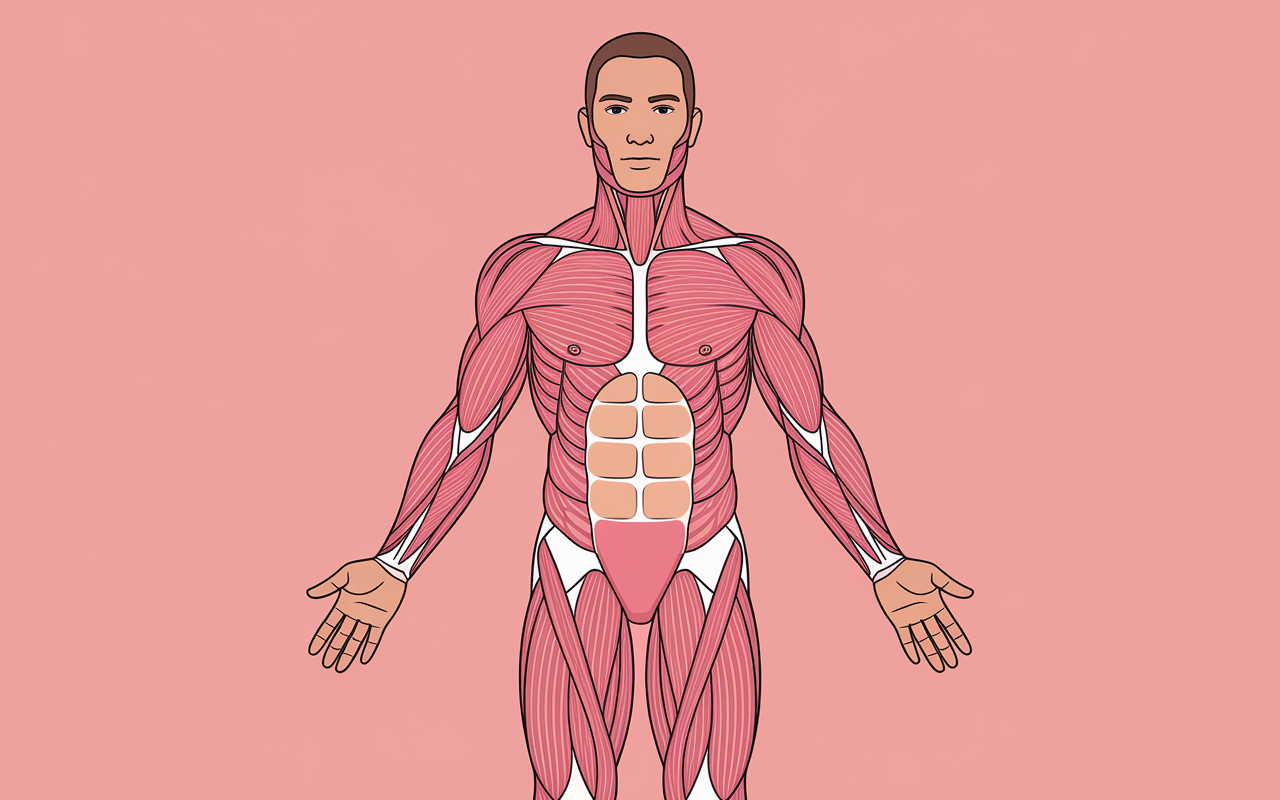 zones muscles hip thrust au sol schema