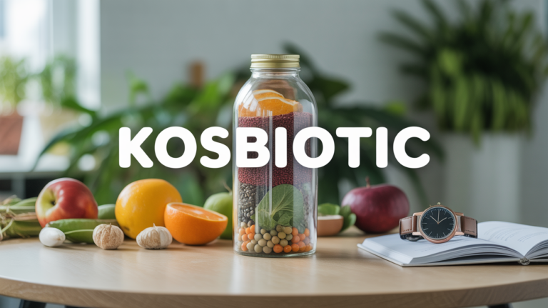 Kosbiotic flacon complement alimentation bien etre digestif