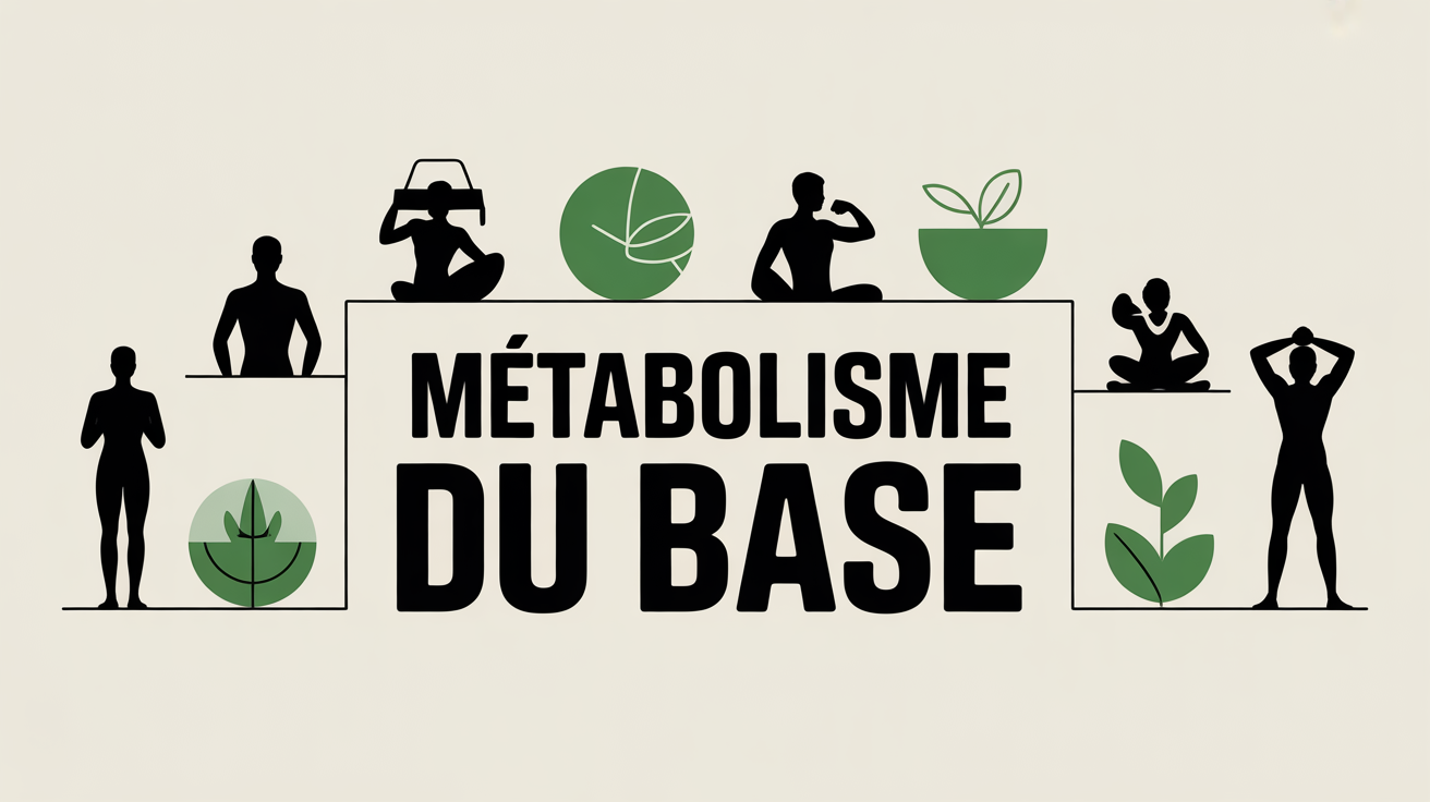 illustration metabolisme de base symbole bien-etre