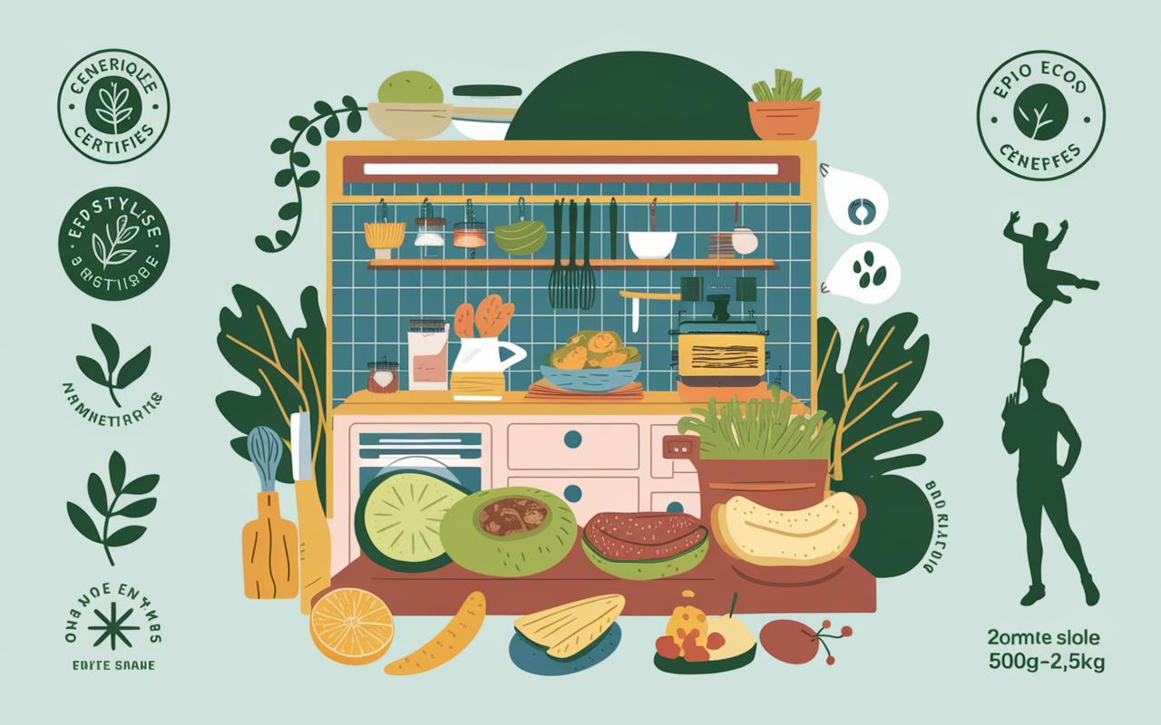 Tableau nutrition flocon d’avoine sans gluten certification bio