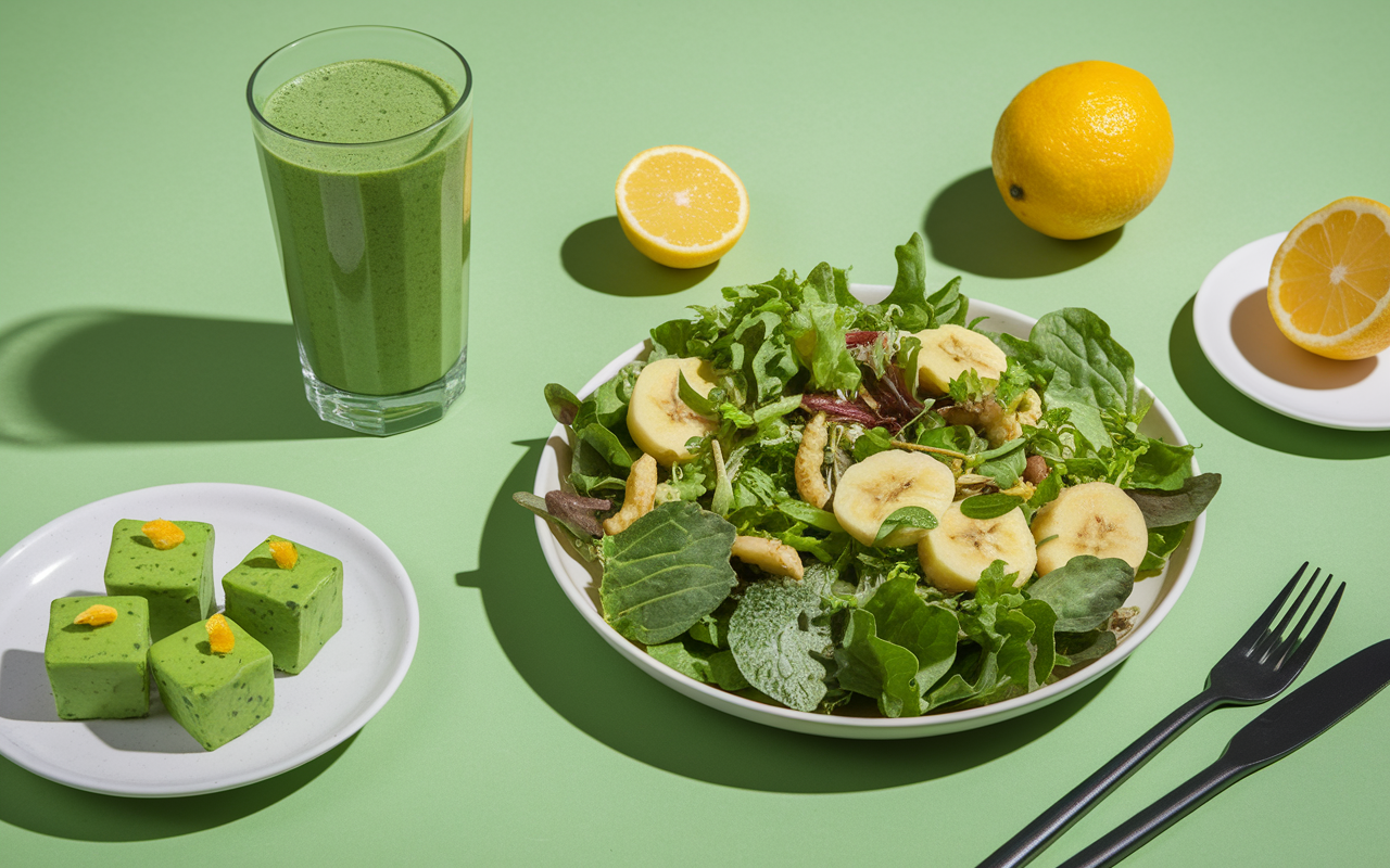 Recettes alcalines smoothies salade cubes pasteque citron menthe