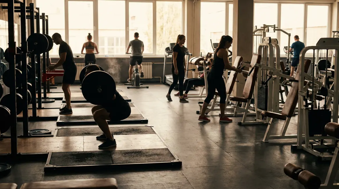 salle musculation exercices split et full body