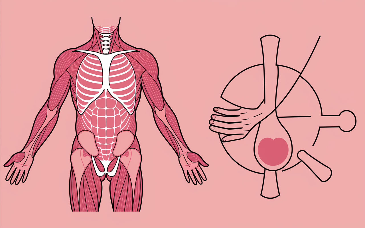 schema simple perinee hamac bassin trois orifices