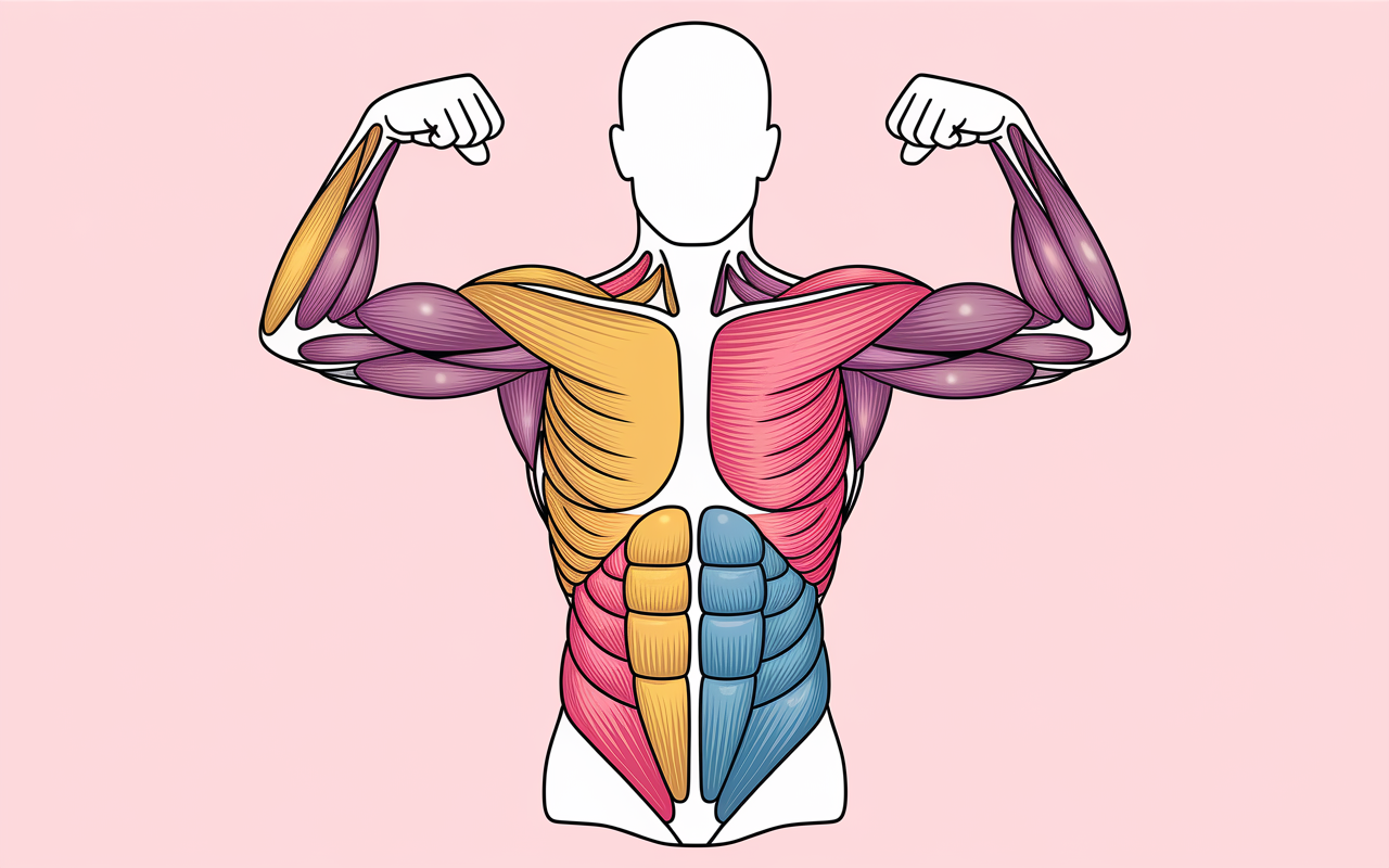 schema anatomie muscles lombaires dos erecteurs carre des lombes multifides