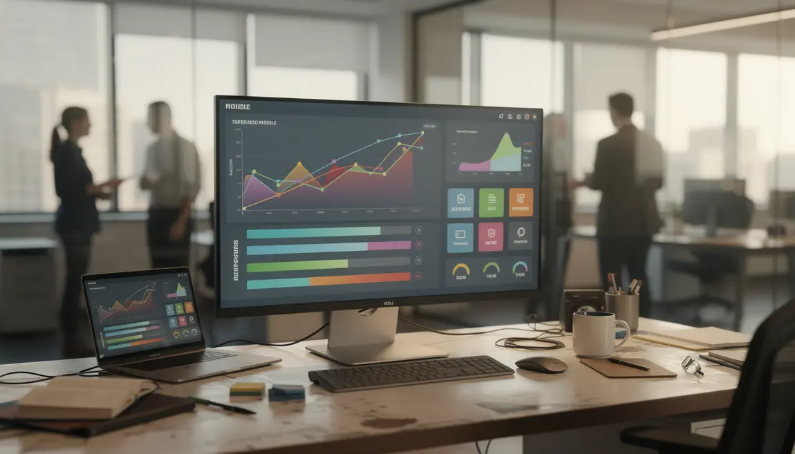 Vue du tableau de bord Artimium 360 PME