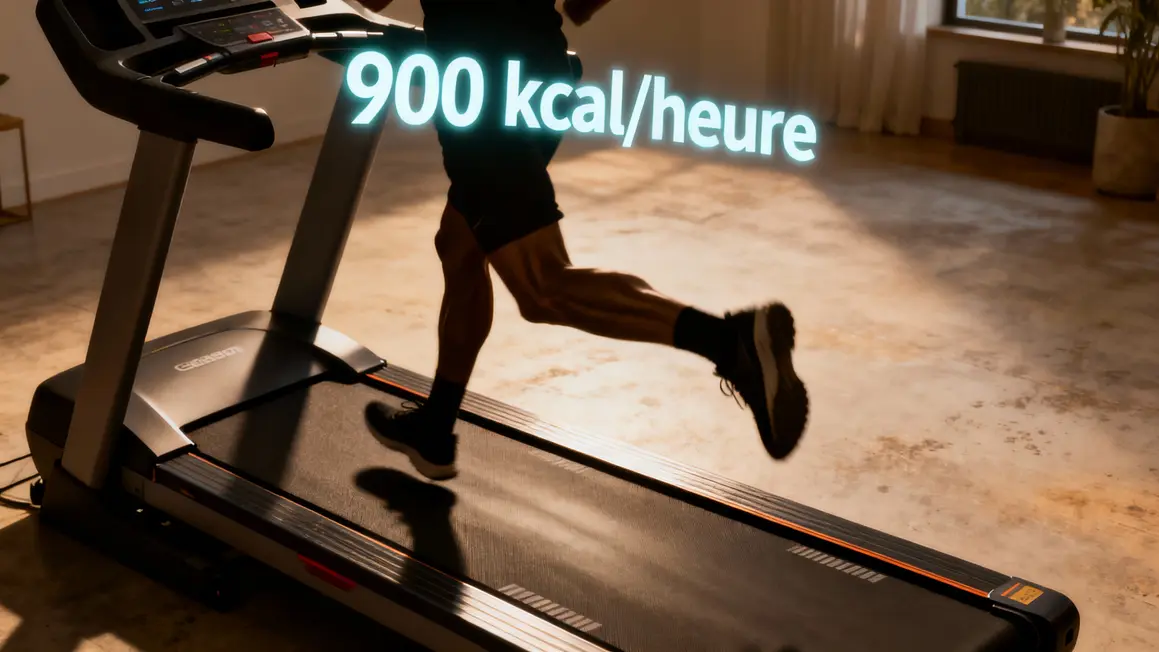 Tapis de course dépense calories et muscles actifs