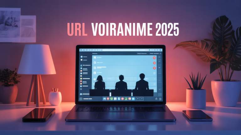Ordinateur streaming anime URL Voiranime 2025