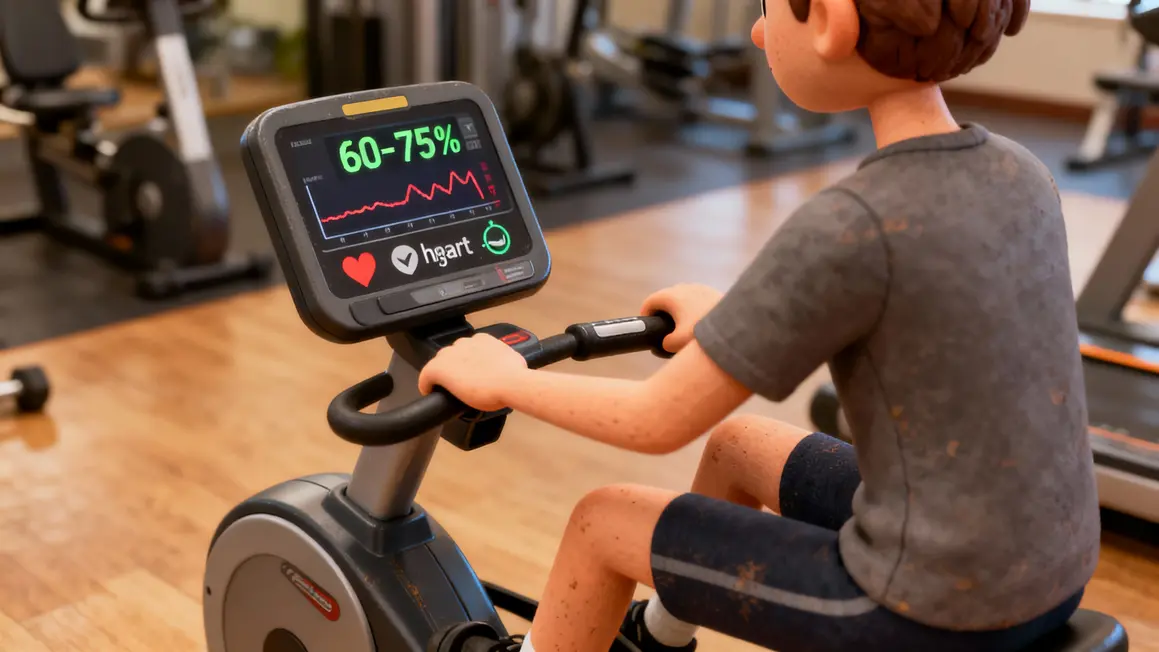 Rythme cardiaque vélo elliptique cardio
