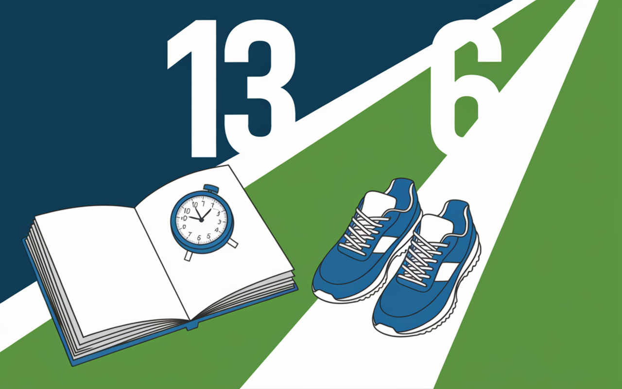VMA méthode facile carnet chrono chaussures