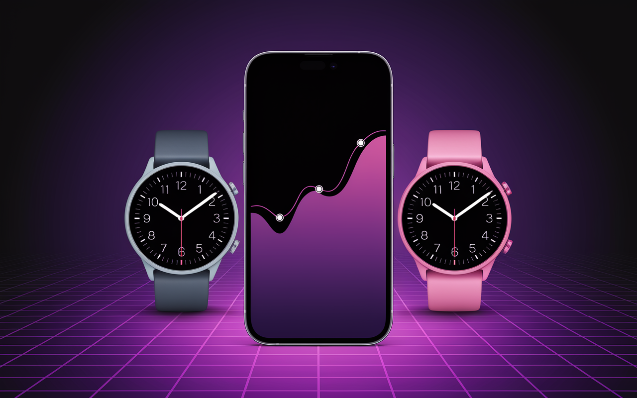 VMA applications smartphone suivi graphique