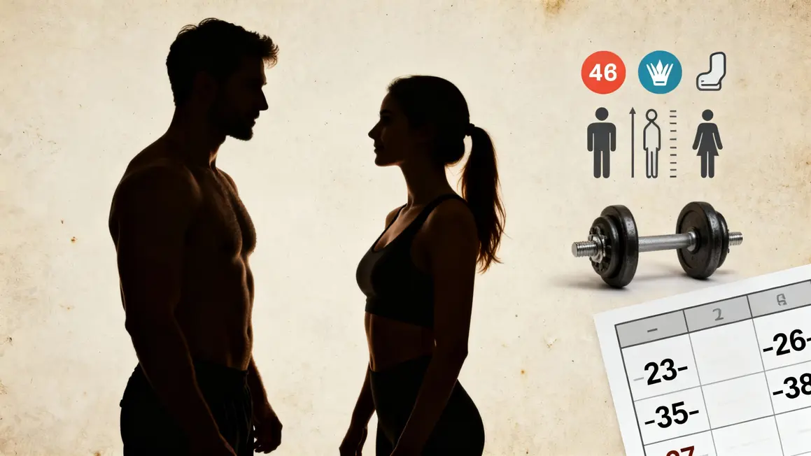 Graphique critères calcul points Weight Watchers