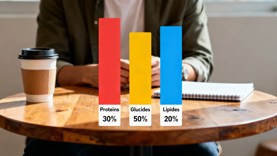 infographie macronutriments régime 1200 calories