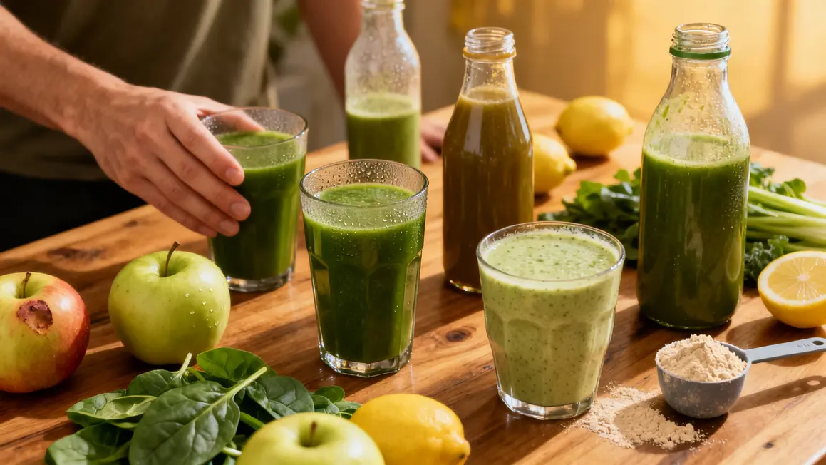 jus detox légumes regime 5 kg 7 jours