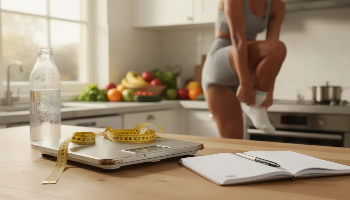 perdre 5 kilos en 1 mois balance carnet suivi sport nutrition
