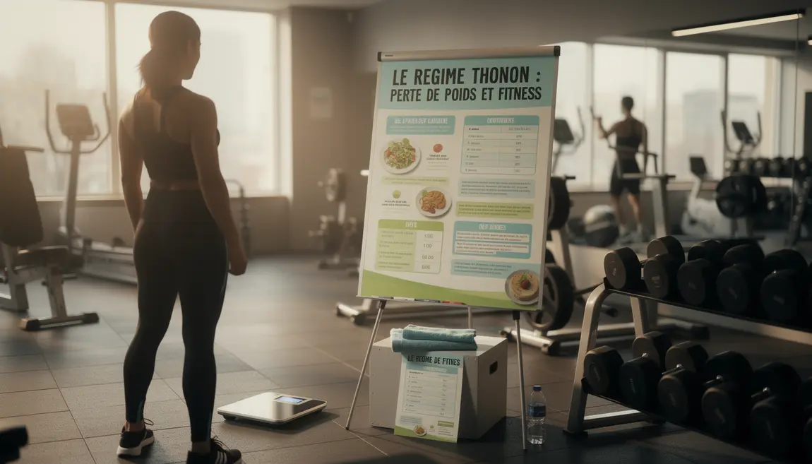 Silhouette salle de sport regime Thonon perte de poids
