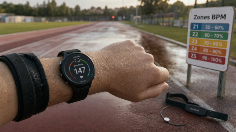 Bpm course à pied : zones d’entraînement sur cardiofréquencemètre