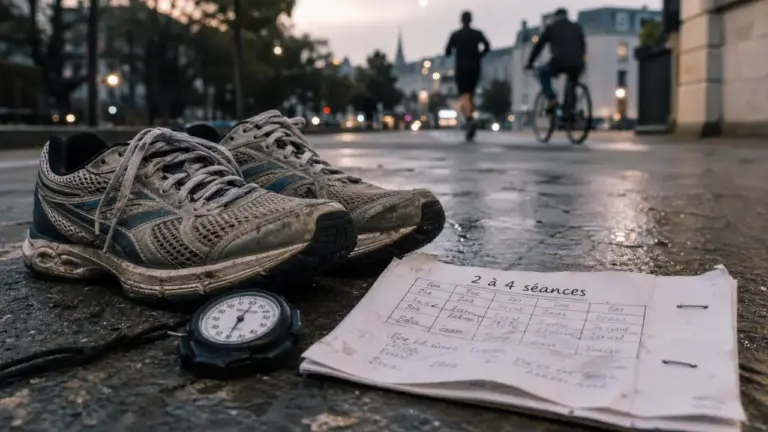 Courir combien de fois par semaine : 2 à 4 sorties par semaine