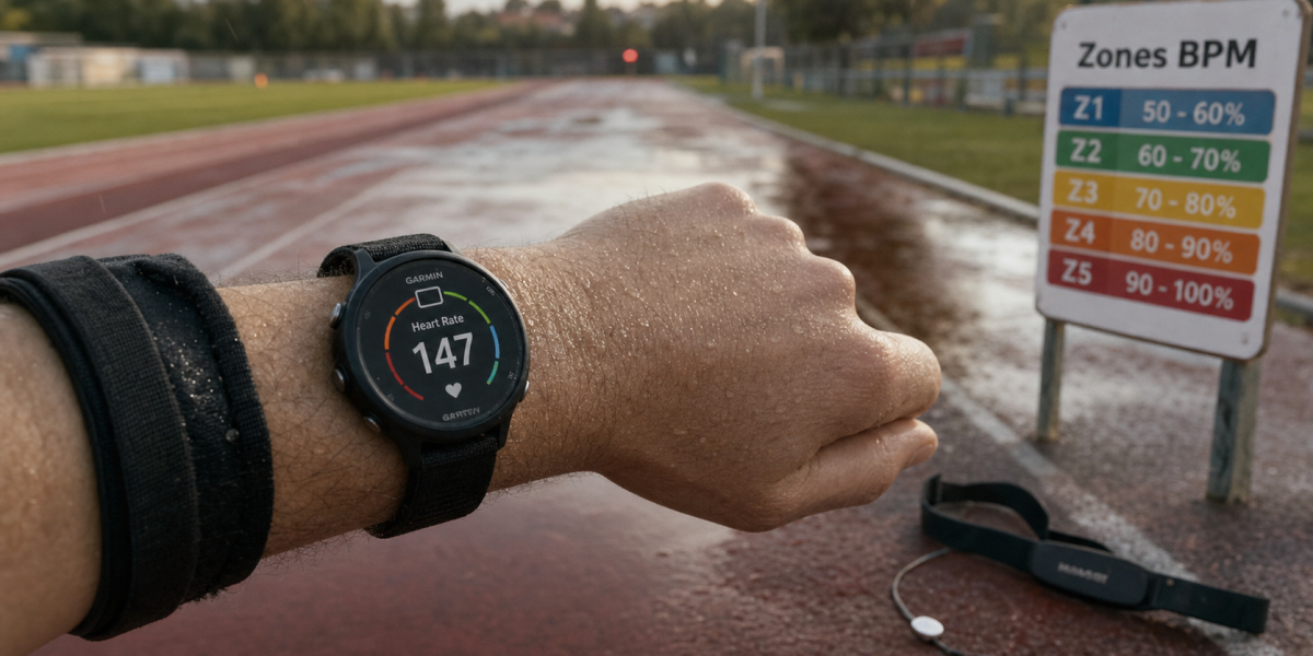 Bpm course à pied : zones d’entraînement sur cardiofréquencemètre