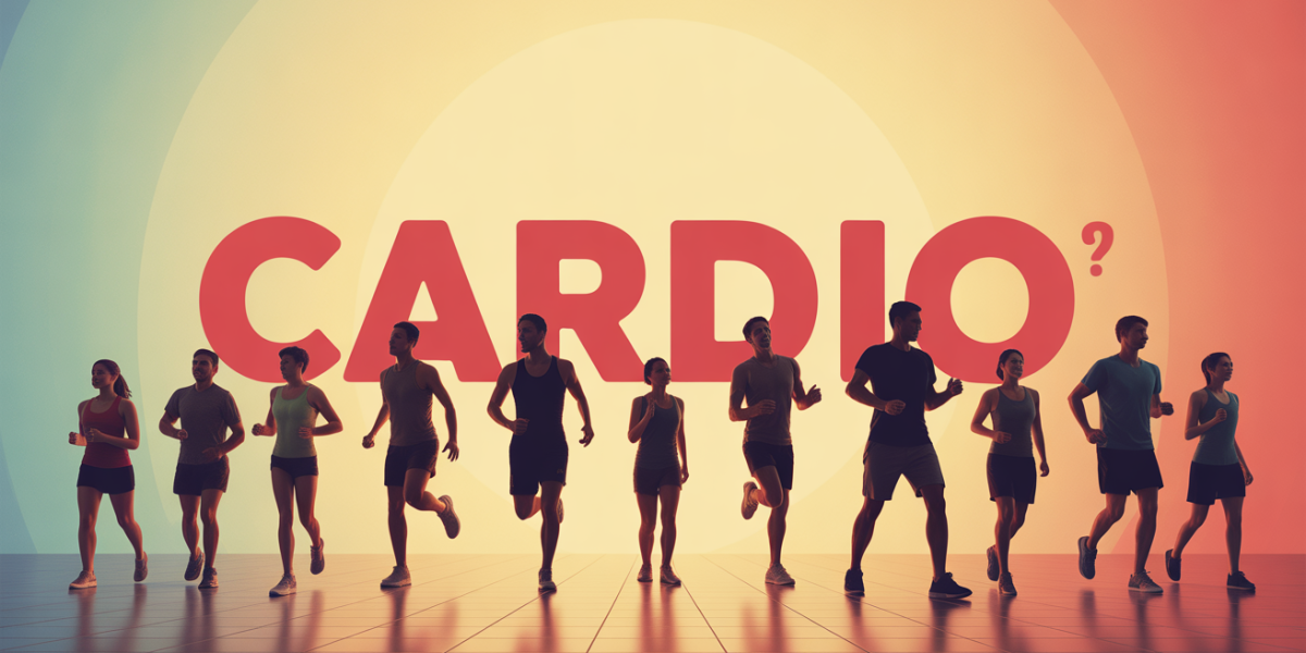 Groupe motivé faisant du cardio en ambiance positive