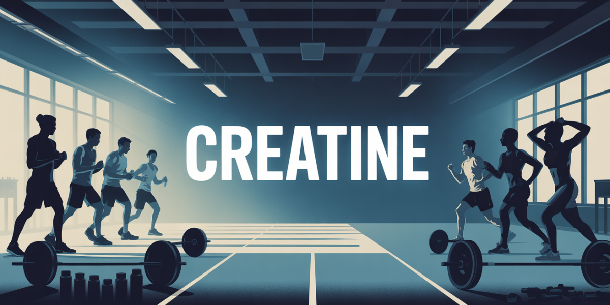 scene salle de sport mixte haltères shaker creatine