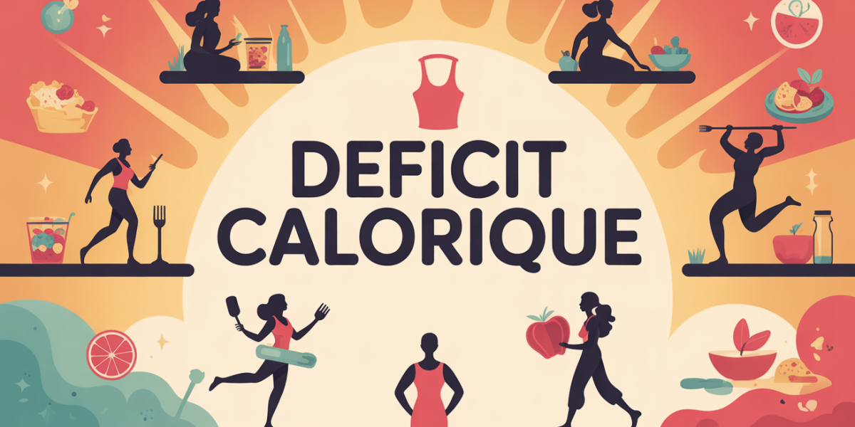 balance stylisee deficit calorique silhouettes optimisme