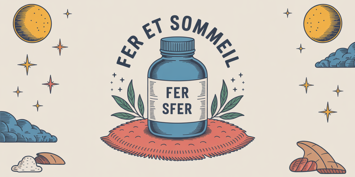 Flacon de fer avec lunes étoiles coussin doux sommeil