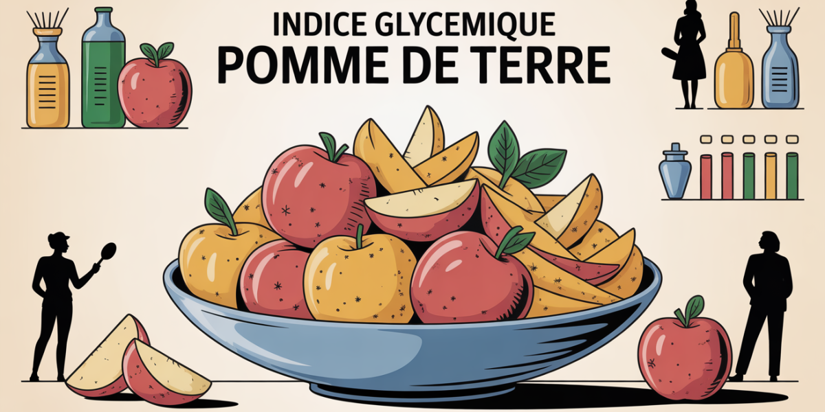 Assiette pommes de terre cuisson vapeur frites purée indice glycémique