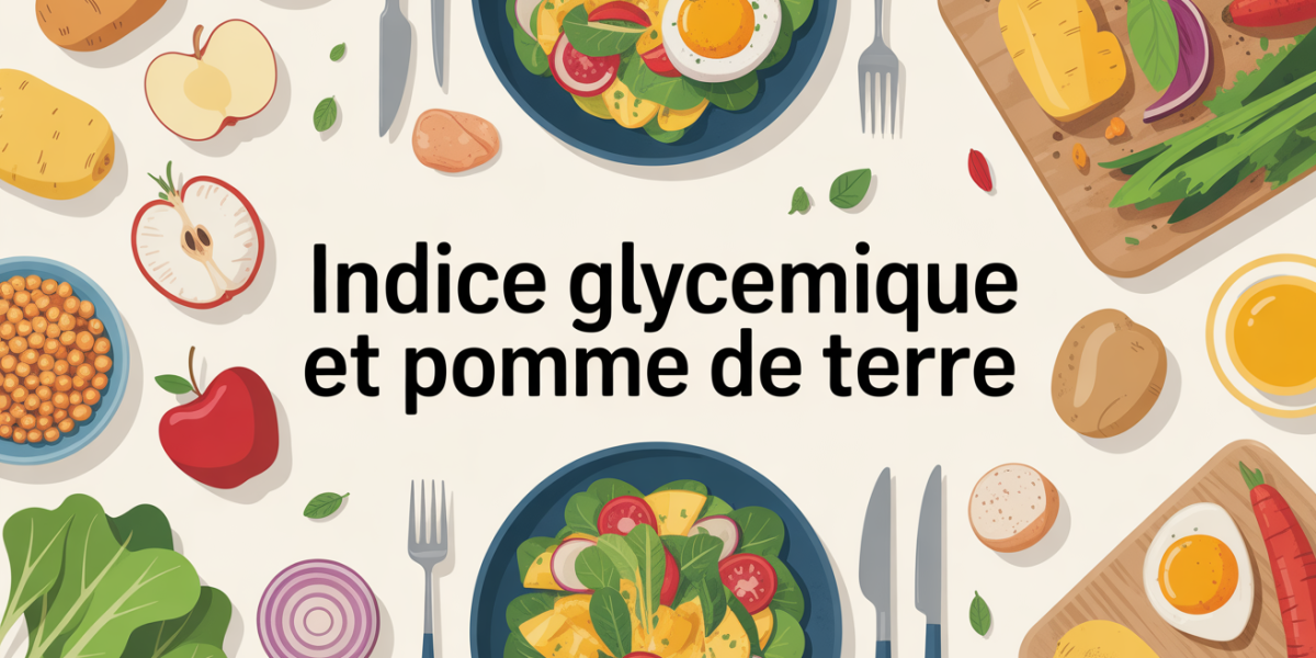 Table pomme de terre IG faible et astuces alimentation